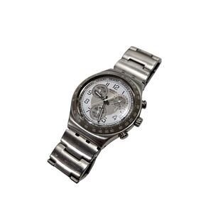 Swatch Irony Chronograph Stainless Steel Watch – Swiss Made